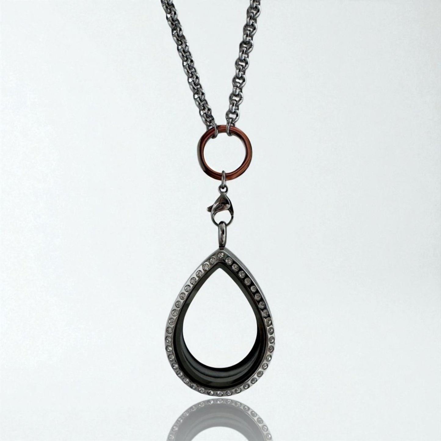 Multicolored Pear Shaped Pearl Cage