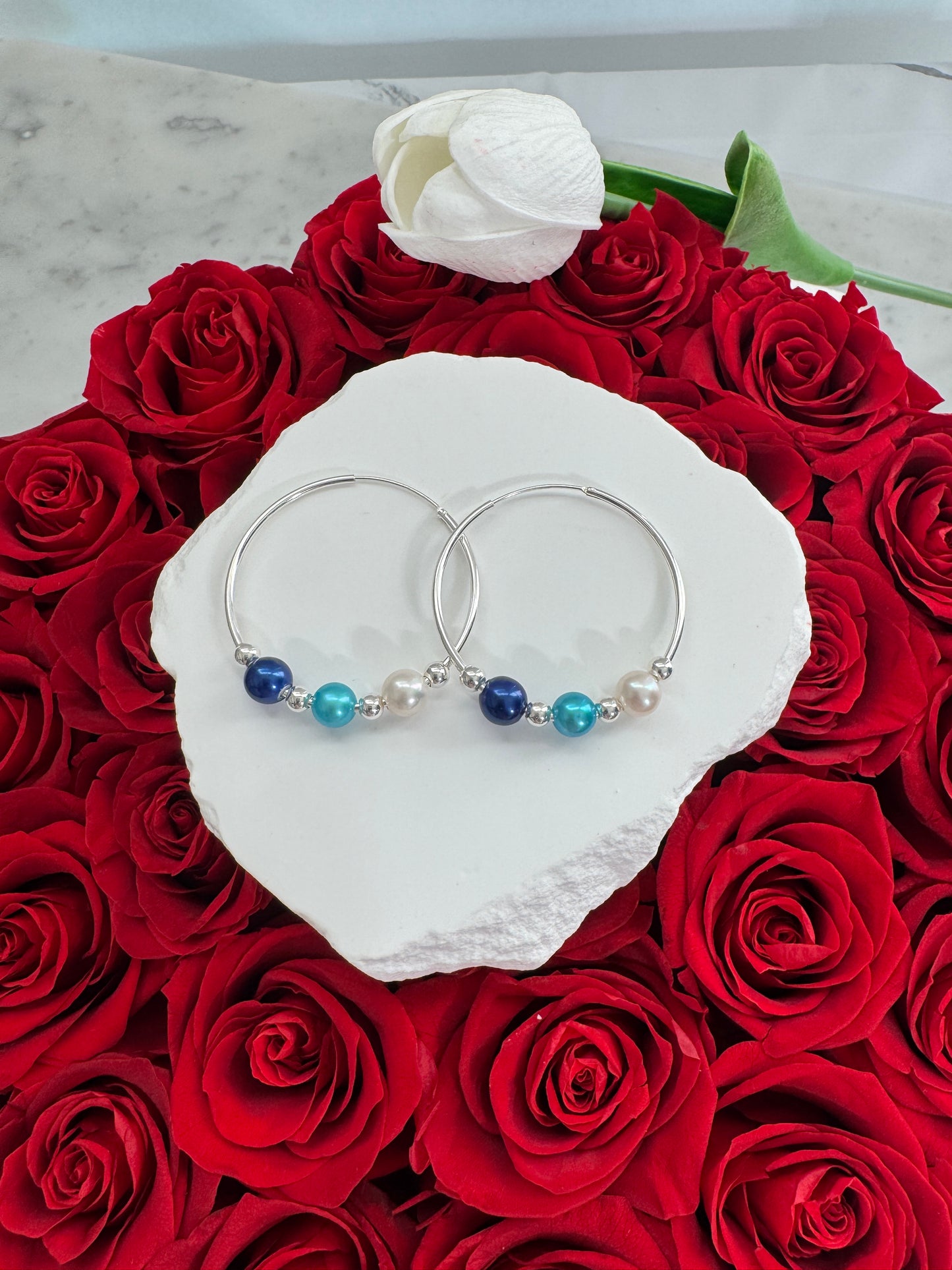 Pearls On A Hoop