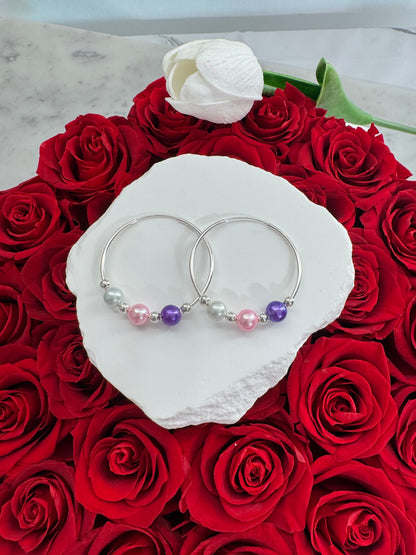 Pearls On A Hoop