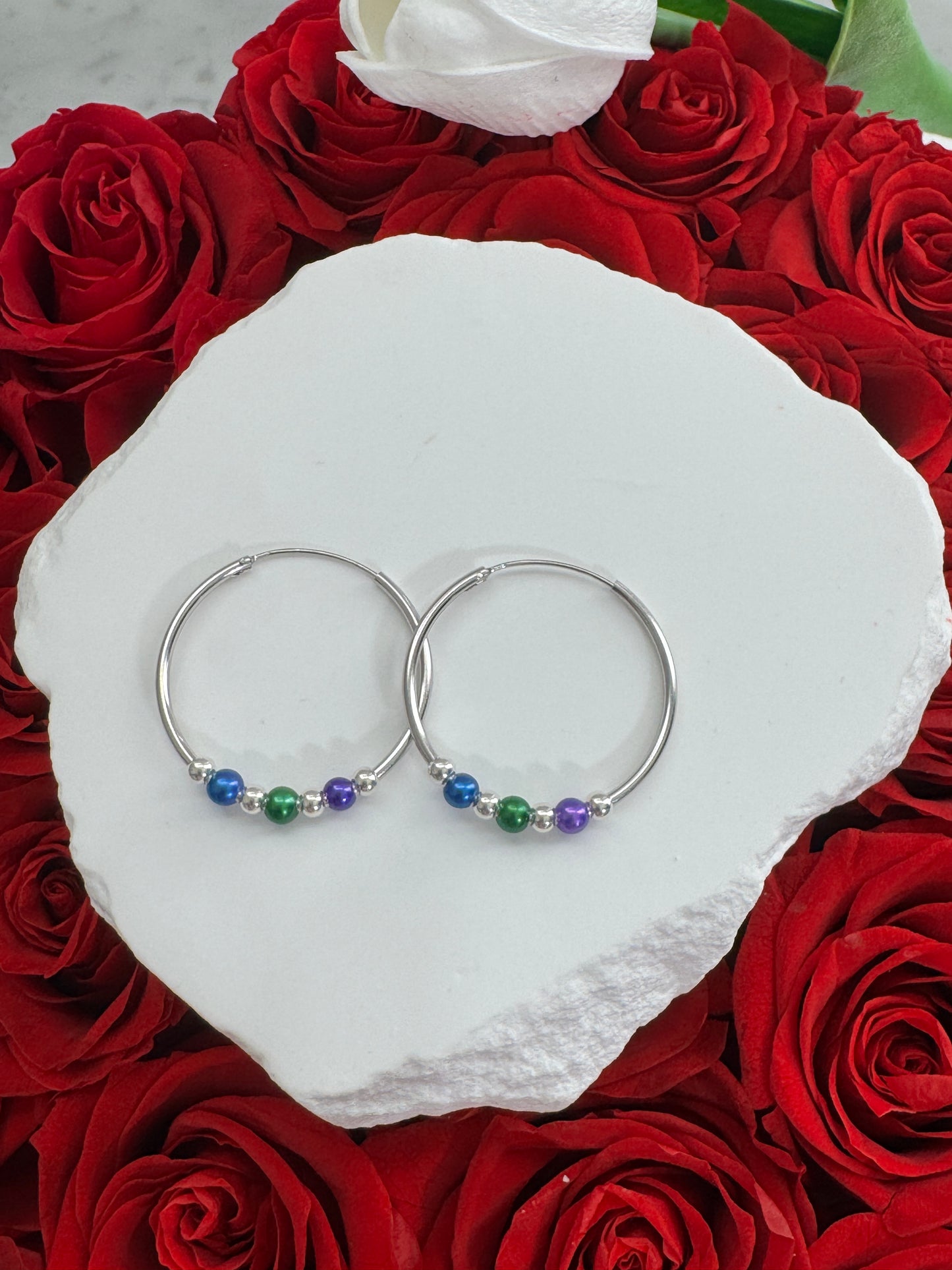 Pearls On A Hoop