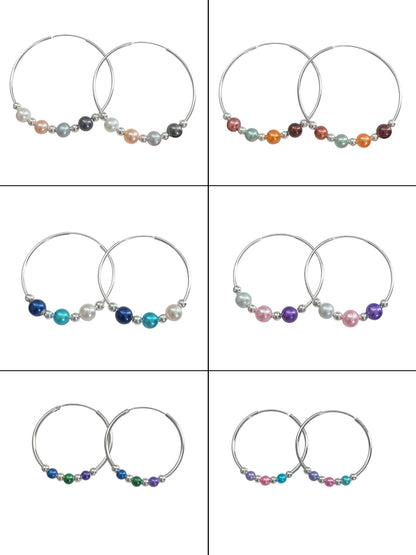 Pearls On A Hoop