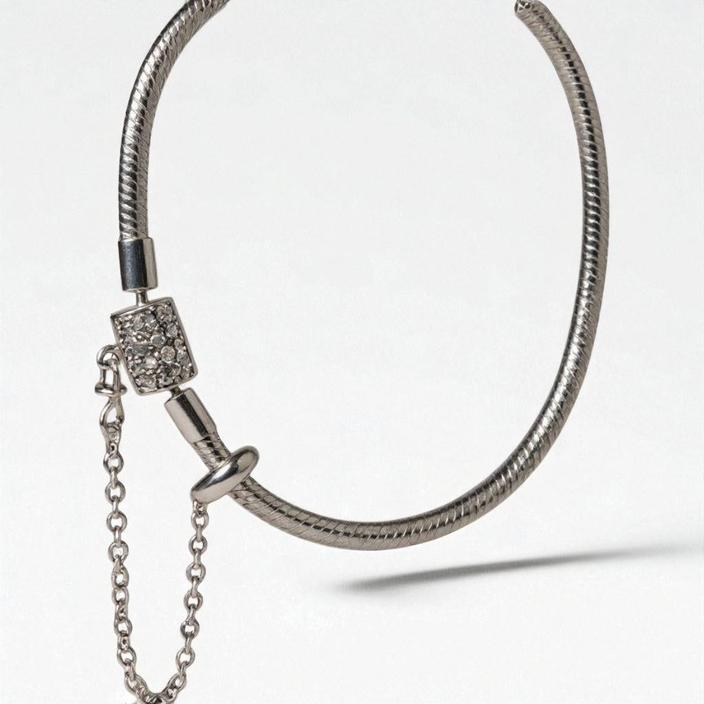 Chained Charm Bracelet